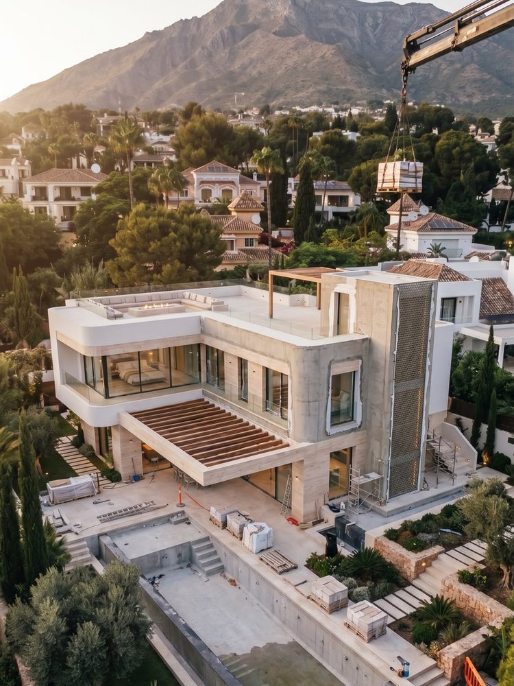 Construcción con Grúa Marbella